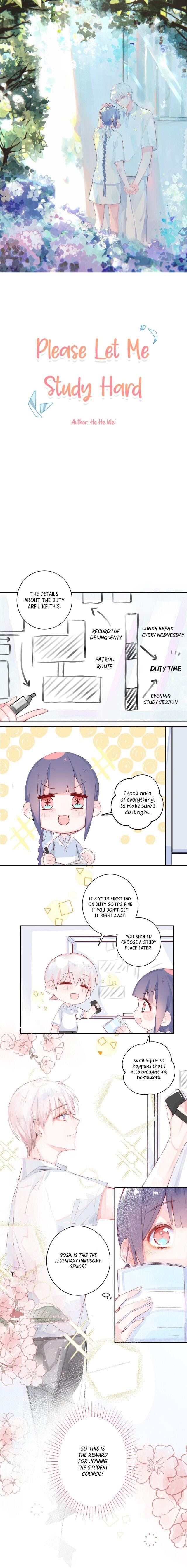 Read Please Let Me Study Hard Manga Online
