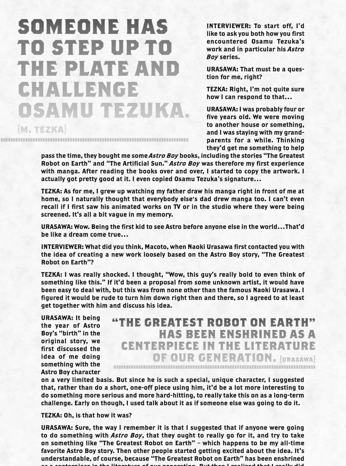 Read Pluto Manga Online