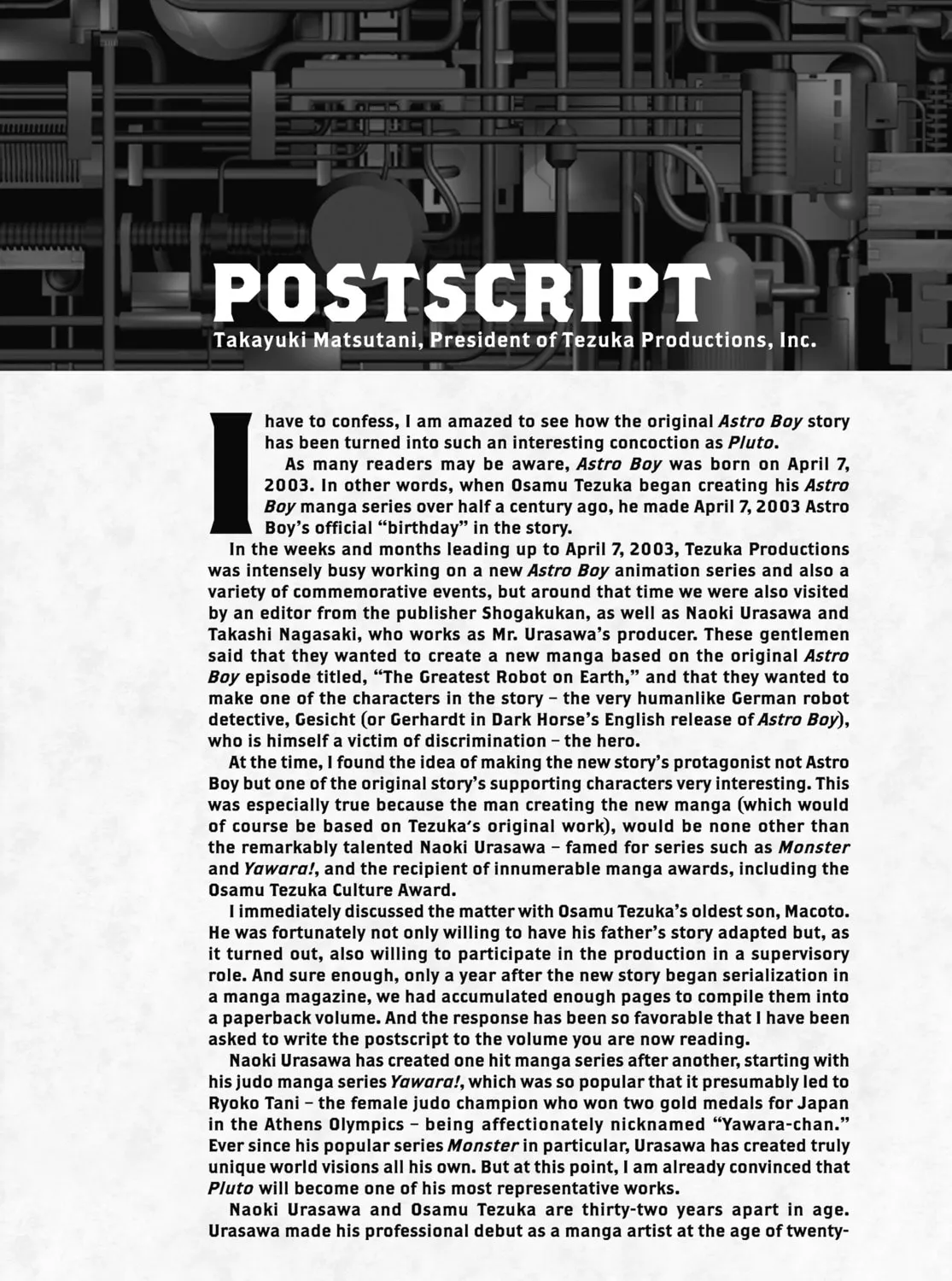 Read Pluto Manga Online