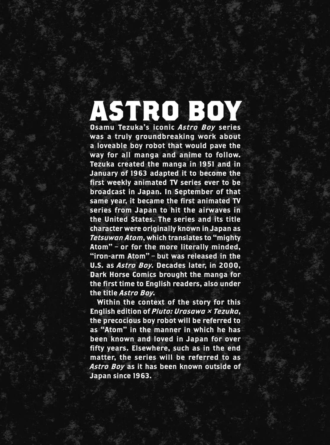 Read Pluto Manga Online
