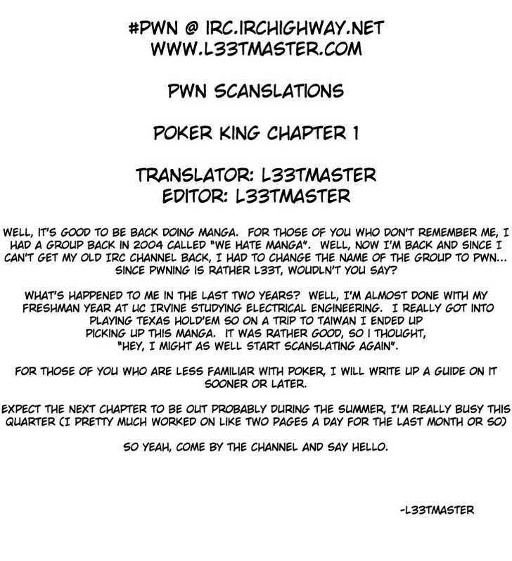 Read Poker King Manga Online