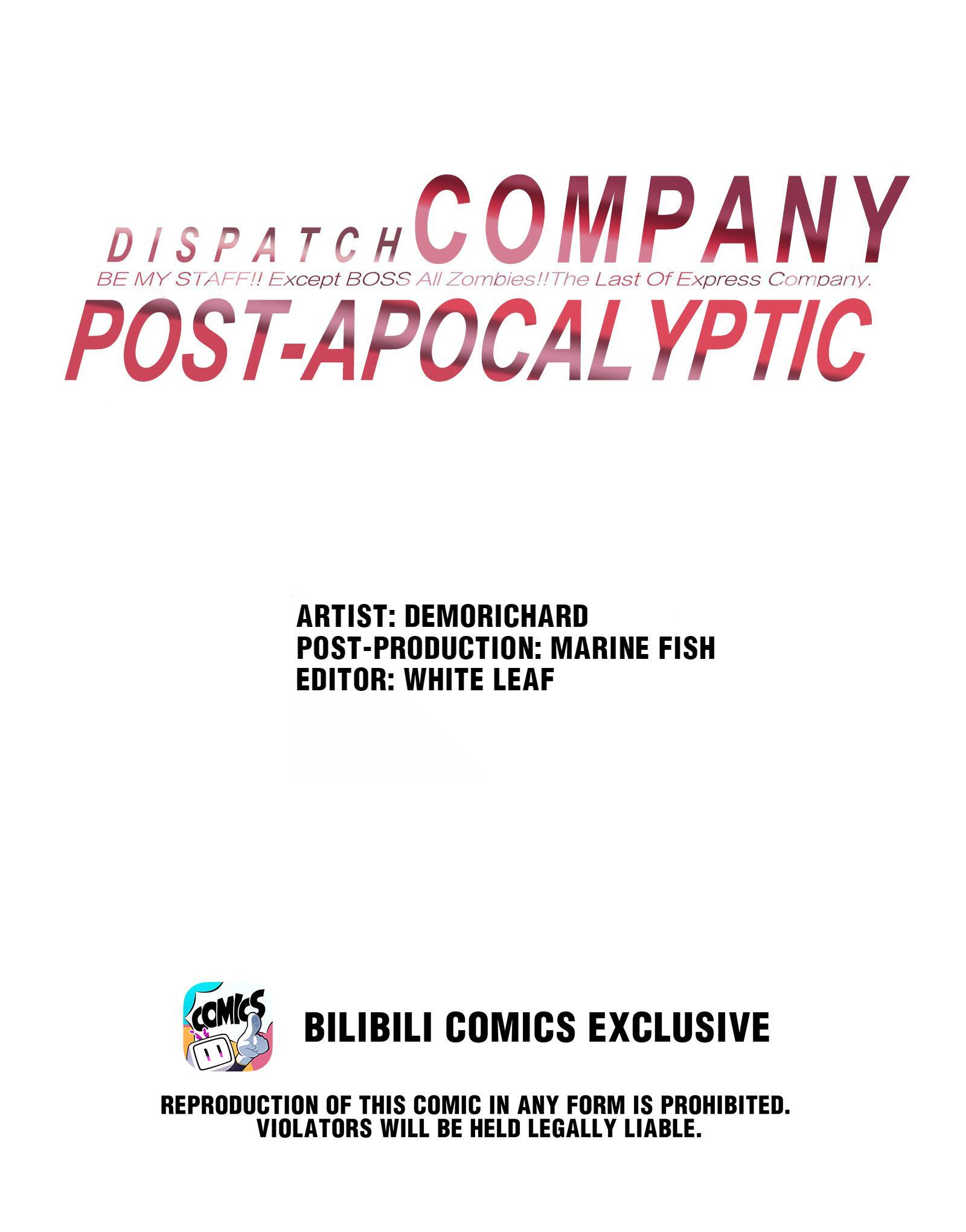 Read Post-apocalyptic Dispatch Company Manga Online