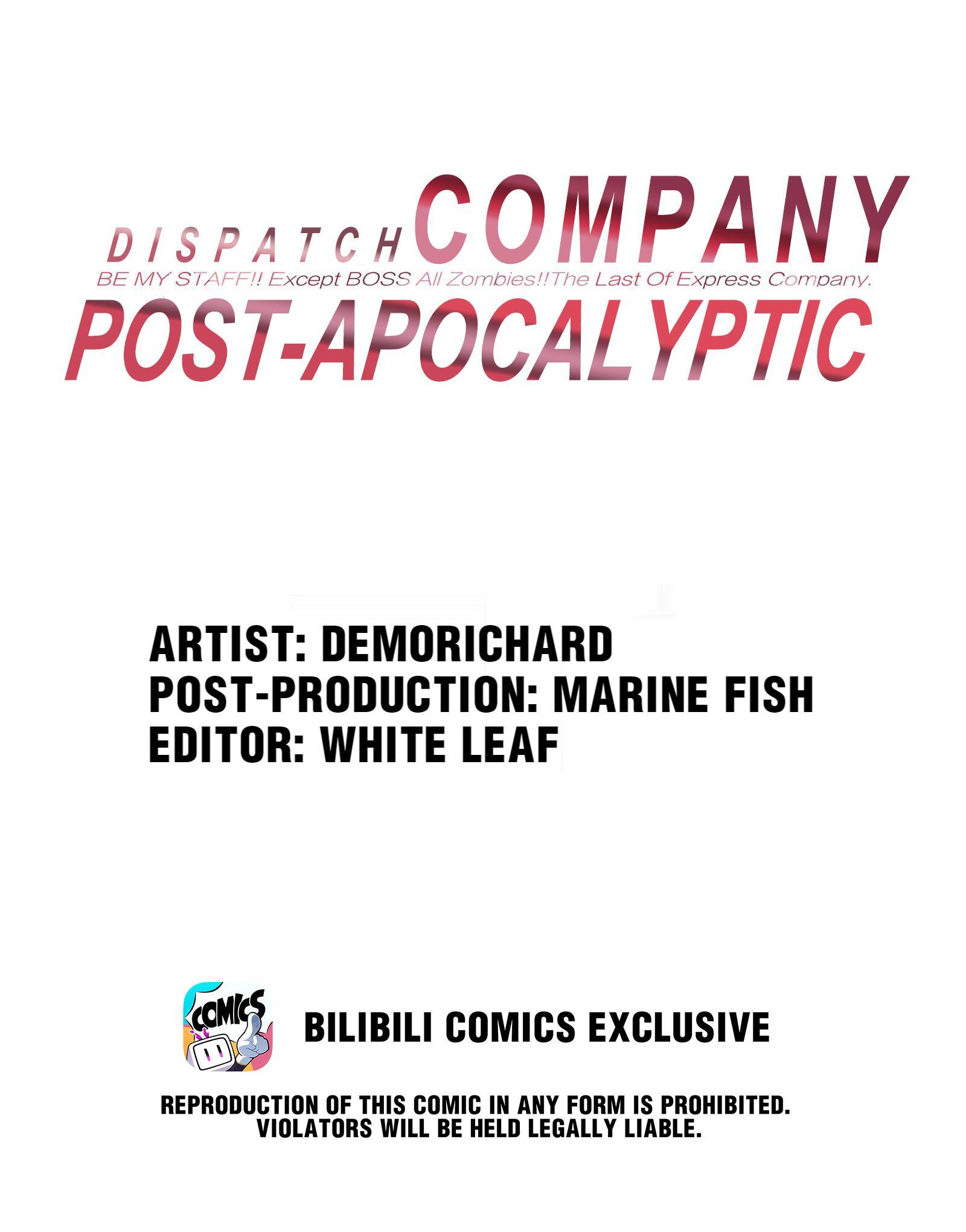 Read Post-apocalyptic Dispatch Company Manga Online