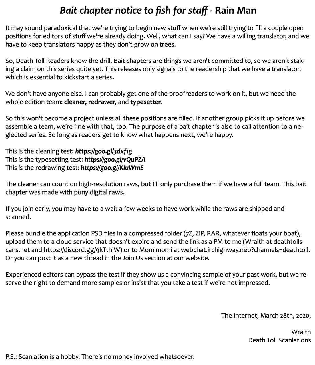 Read Rain Man Manga Online