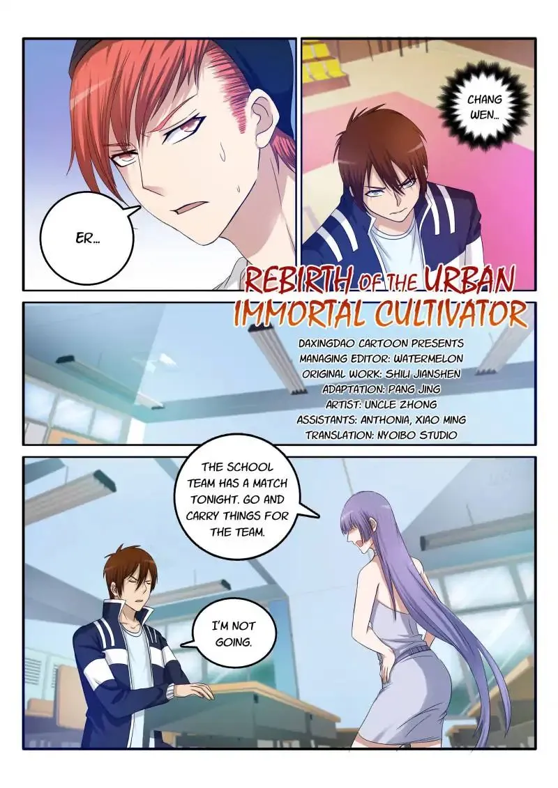Read Rebirth Of The Urban Immortal Cultivator Manga Online