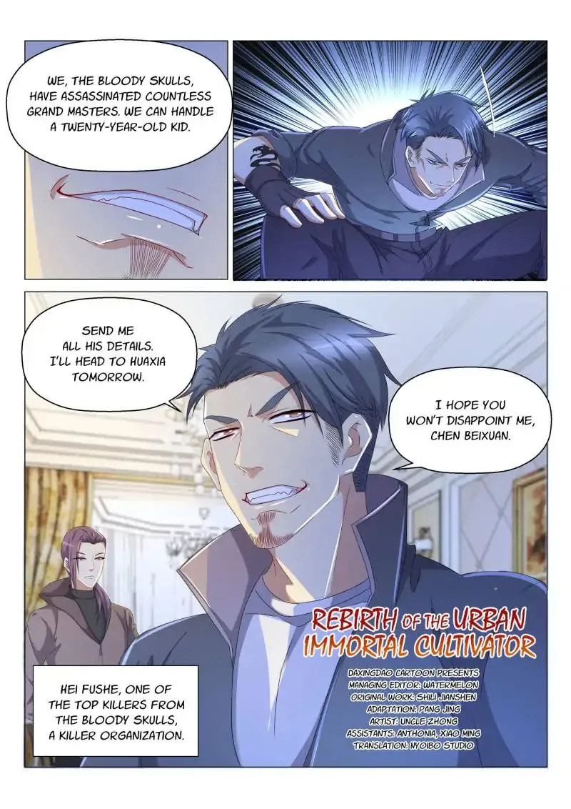 Read Rebirth Of The Urban Immortal Cultivator Manga Online