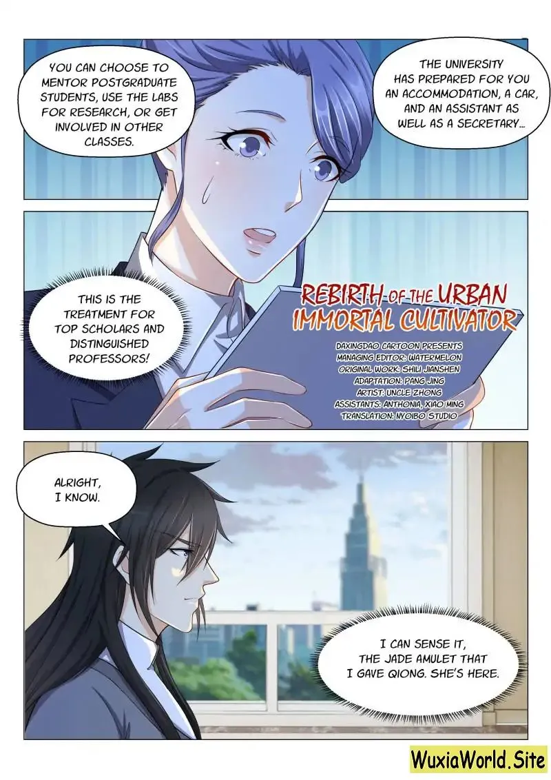 Read Rebirth Of The Urban Immortal Cultivator Manga Online