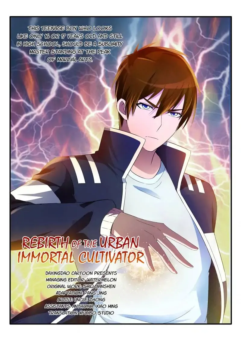 Read Rebirth Of The Urban Immortal Cultivator Manga Online