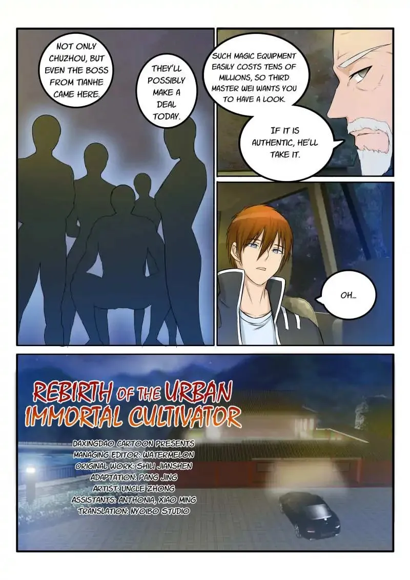 Read Rebirth Of The Urban Immortal Cultivator Manga Online
