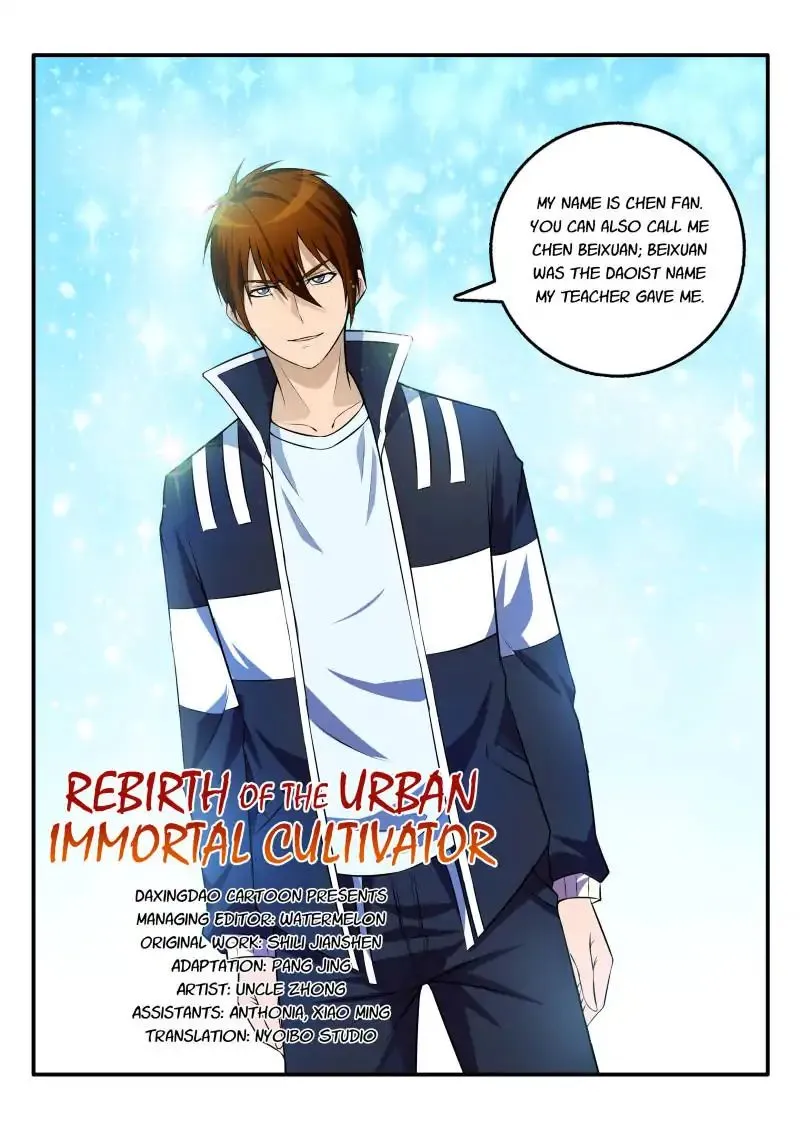 Read Rebirth Of The Urban Immortal Cultivator Manga Online