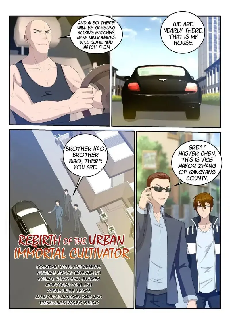 Read Rebirth Of The Urban Immortal Cultivator Manga Online