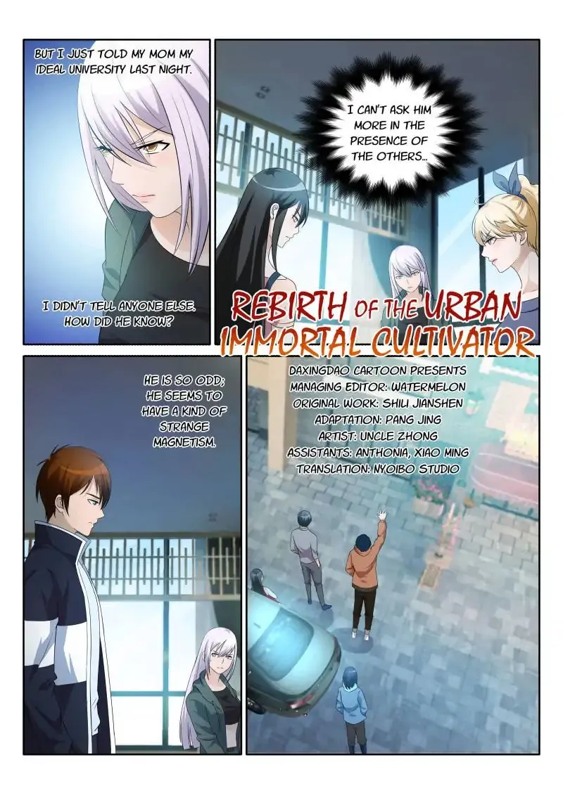 Read Rebirth Of The Urban Immortal Cultivator Manga Online