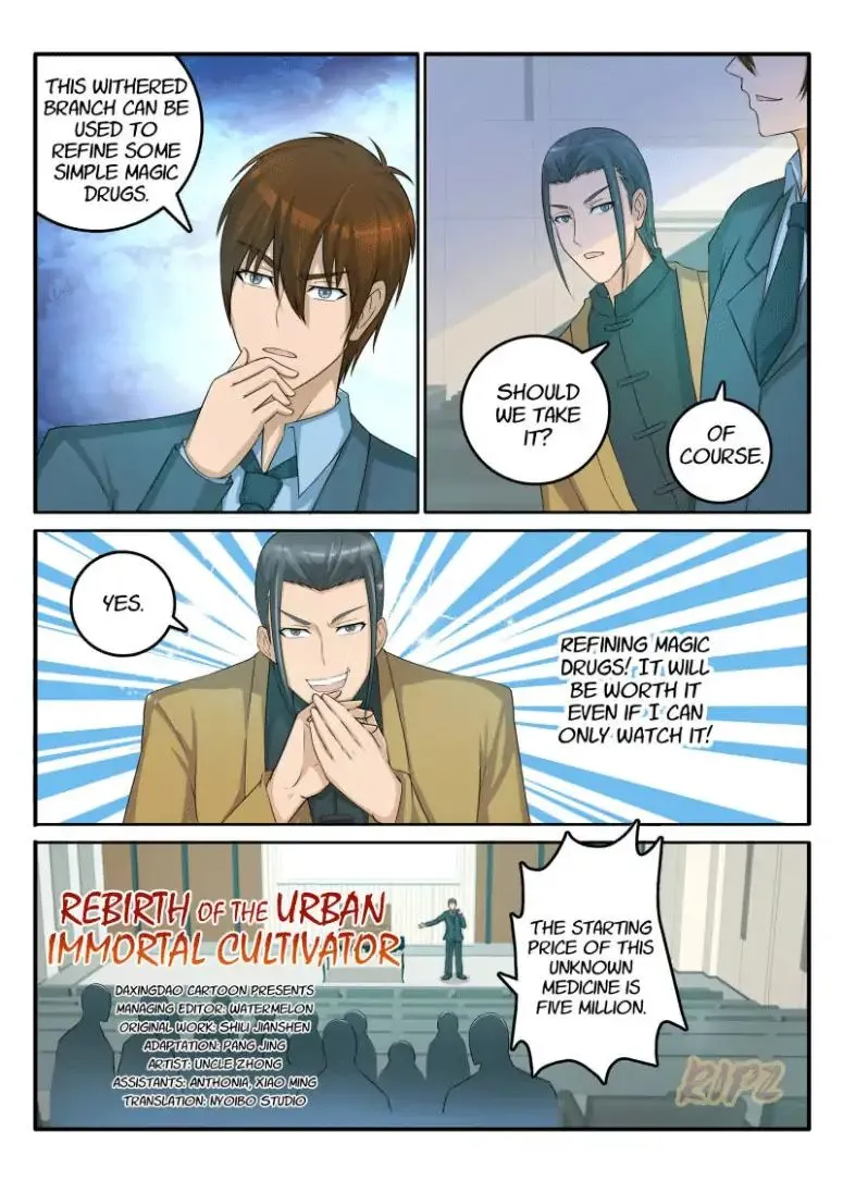 Read Rebirth Of The Urban Immortal Cultivator Manga Online