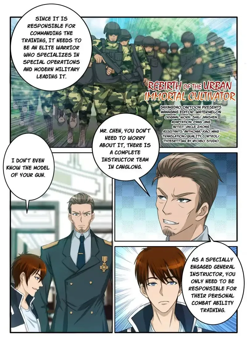 Read Rebirth Of The Urban Immortal Cultivator Manga Online