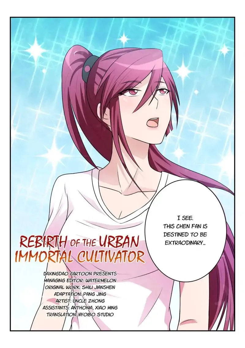 Read Rebirth Of The Urban Immortal Cultivator Manga Online