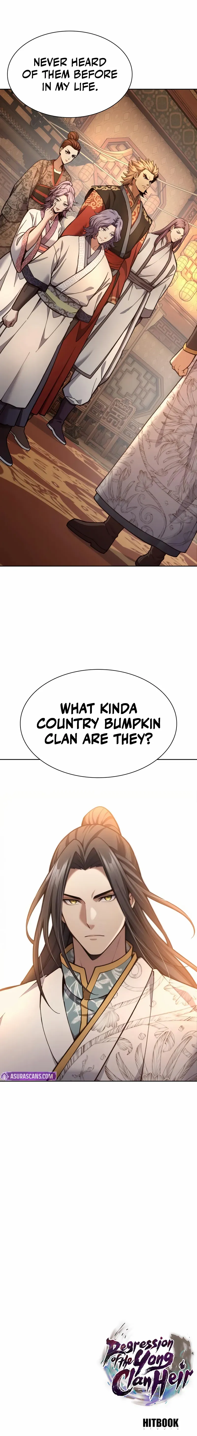 Read Regression of the Yong Clan Heir Manga Online