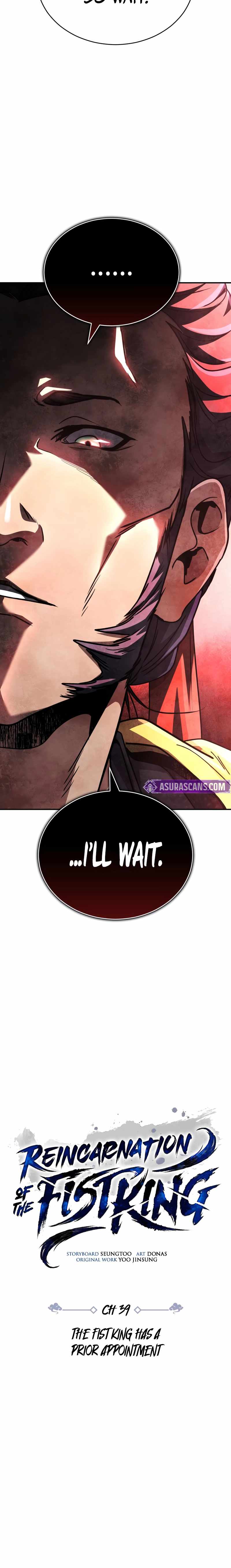 Read Reincarnation of the Fist King Manga Online