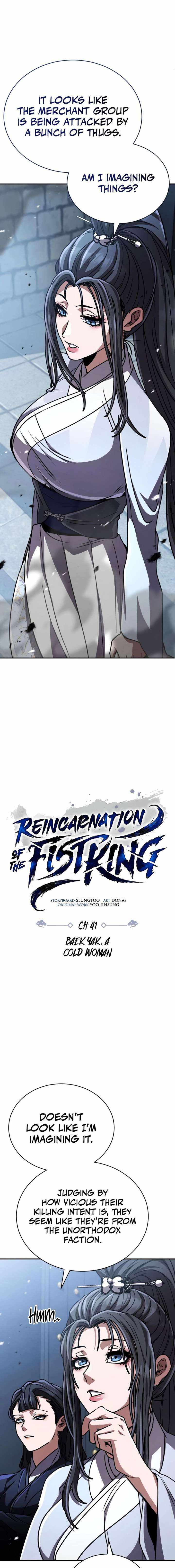 Read Reincarnation of the Fist King Manga Online