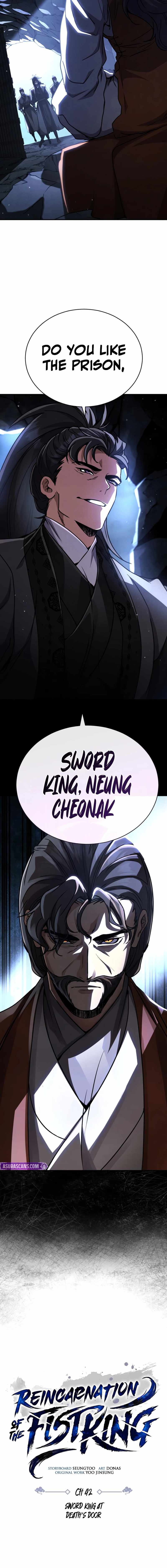 Read Reincarnation of the Fist King Manga Online