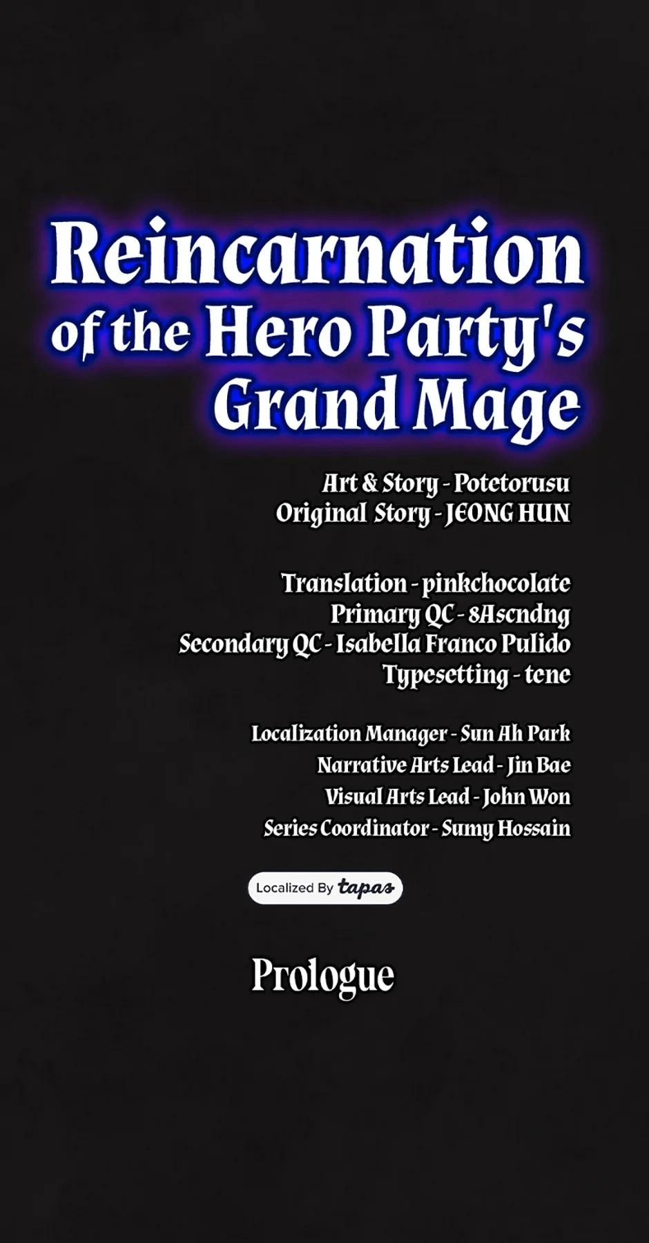 Read Reincarnation of the Hero Party's Grand Mage Manga Online