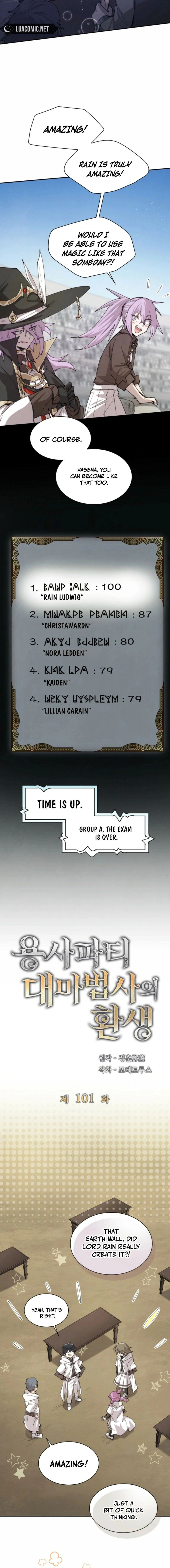 Read Reincarnation of the Hero Party's Grand Mage Manga Online