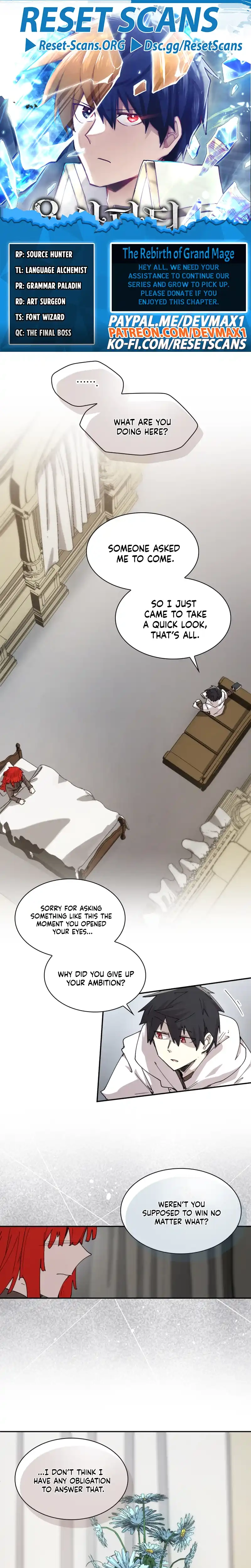 Read Reincarnation of the Hero Party's Grand Mage Manga Online