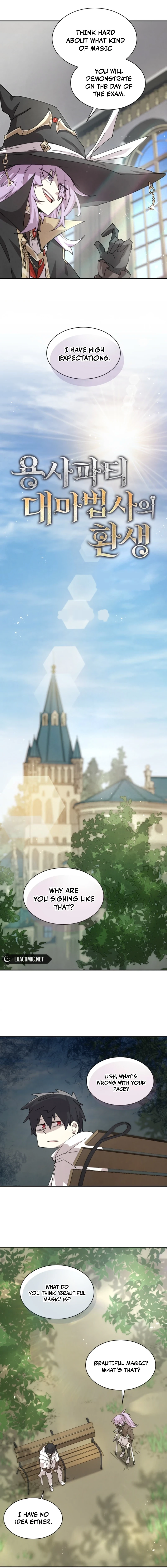 Read Reincarnation of the Hero Party's Grand Mage Manga Online