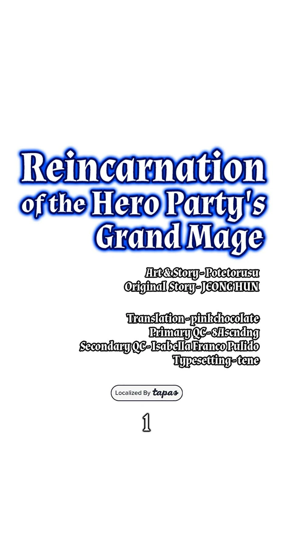 Read Reincarnation of the Hero Party's Grand Mage Manga Online
