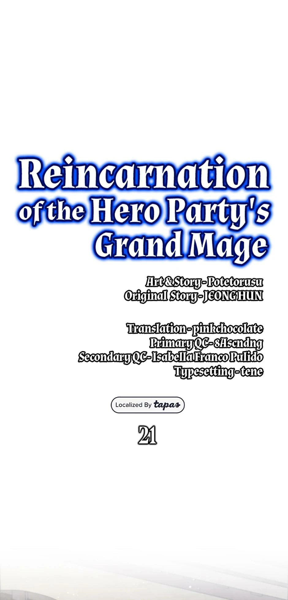 Read Reincarnation of the Hero Party's Grand Mage Manga Online