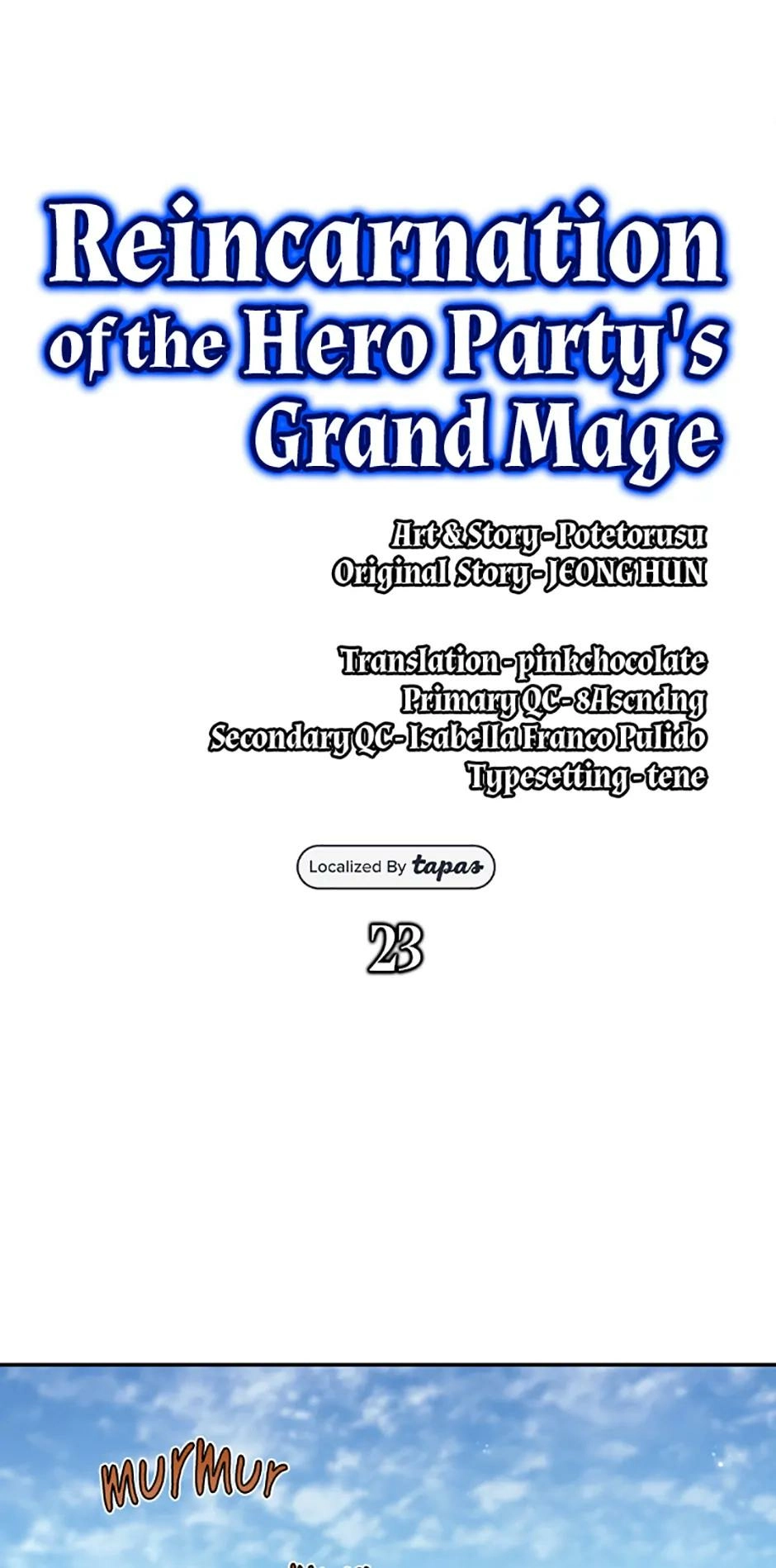 Read Reincarnation of the Hero Party's Grand Mage Manga Online