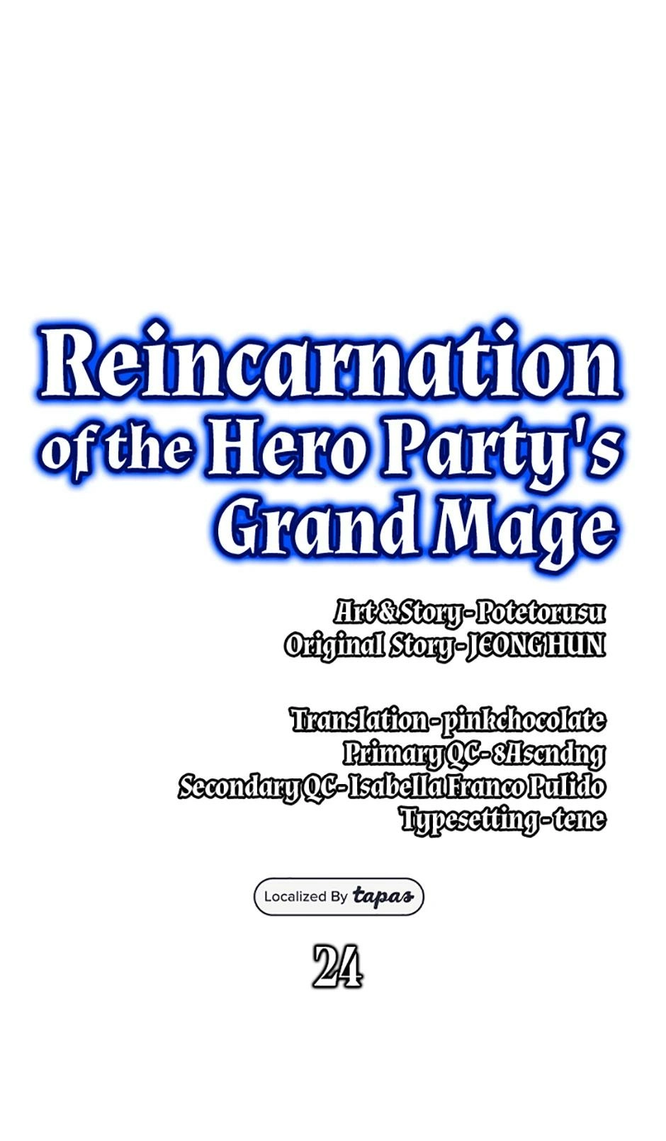 Read Reincarnation of the Hero Party's Grand Mage Manga Online