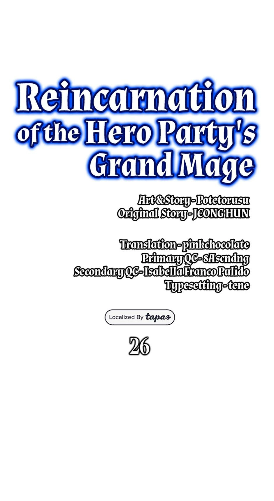 Read Reincarnation of the Hero Party's Grand Mage Manga Online