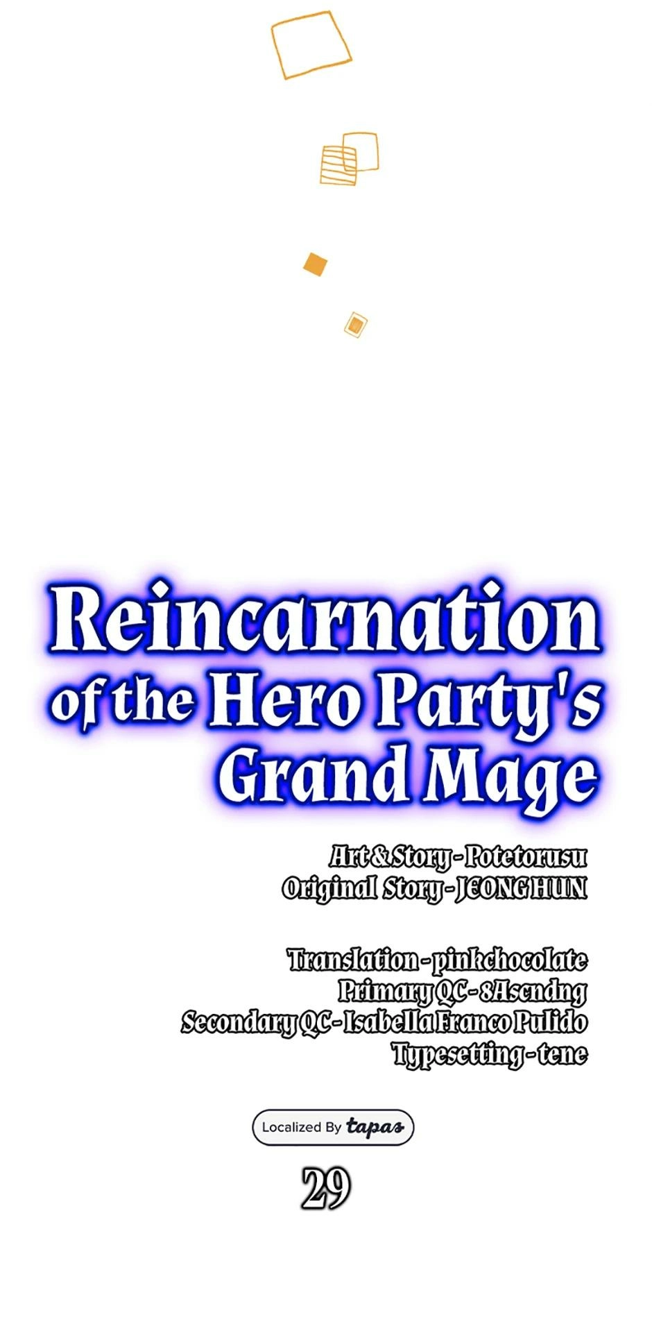 Read Reincarnation of the Hero Party's Grand Mage Manga Online