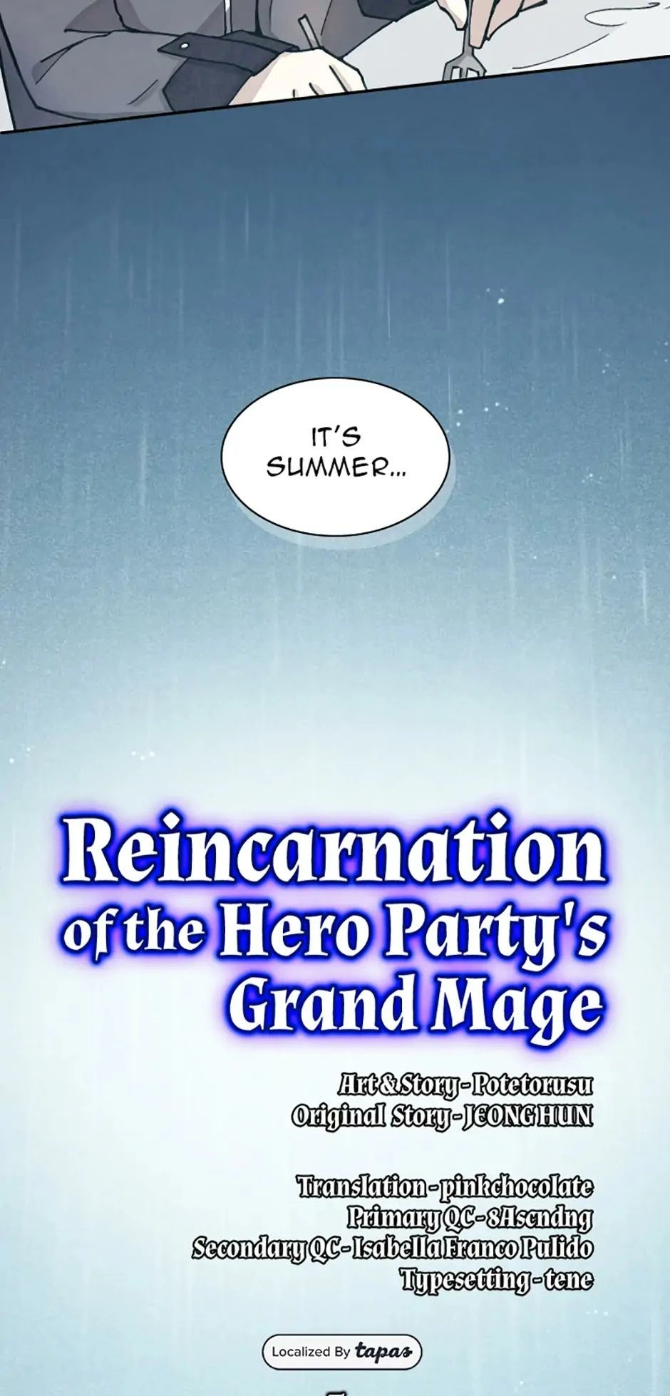 Read Reincarnation of the Hero Party's Grand Mage Manga Online