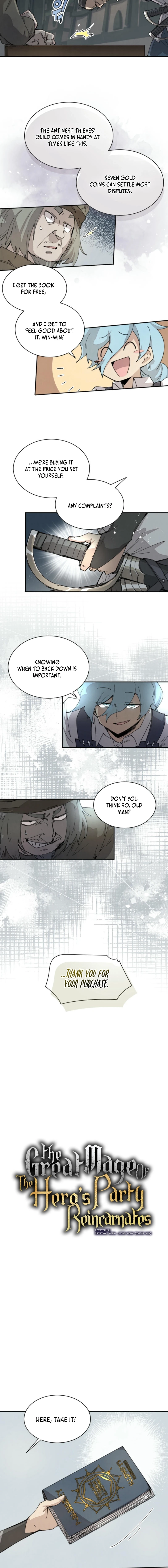 Read Reincarnation of the Hero Party's Grand Mage Manga Online