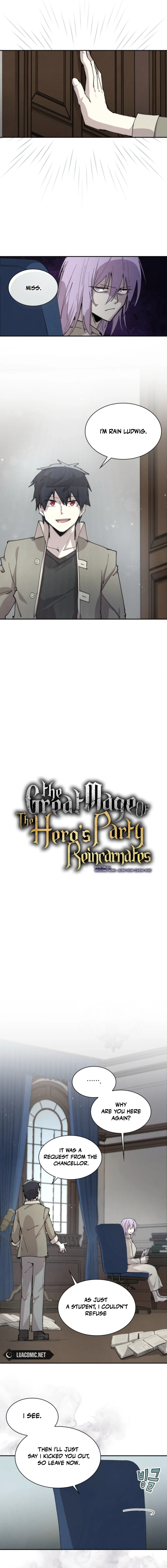 Read Reincarnation of the Hero Party's Grand Mage Manga Online