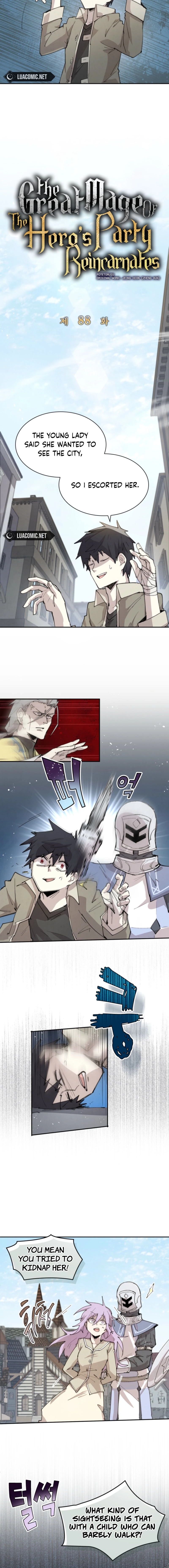 Read Reincarnation of the Hero Party's Grand Mage Manga Online