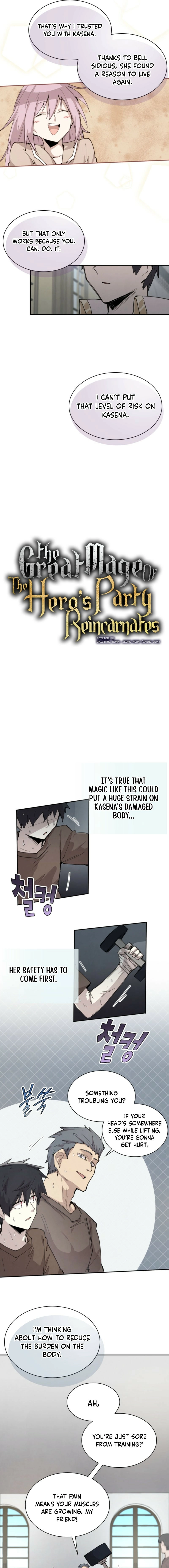 Read Reincarnation of the Hero Party's Grand Mage Manga Online