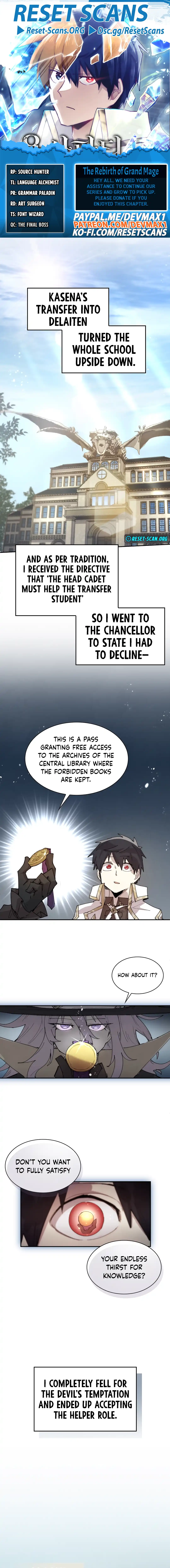 Read Reincarnation of the Hero Party's Grand Mage Manga Online