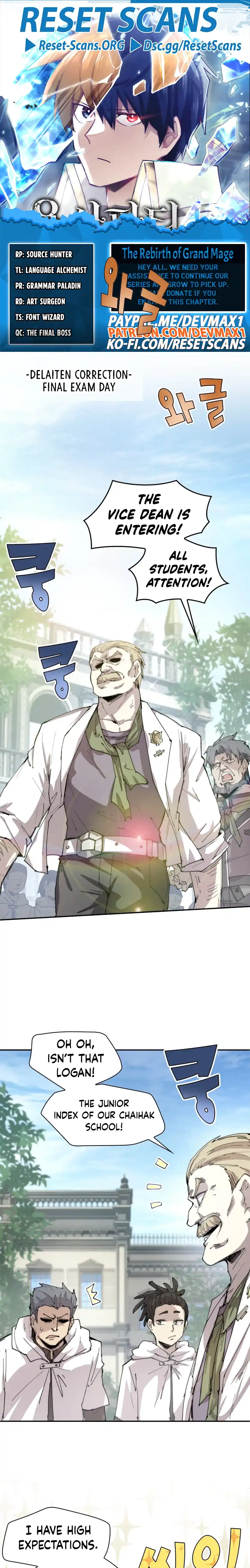 Read Reincarnation of the Hero Party's Grand Mage Manga Online