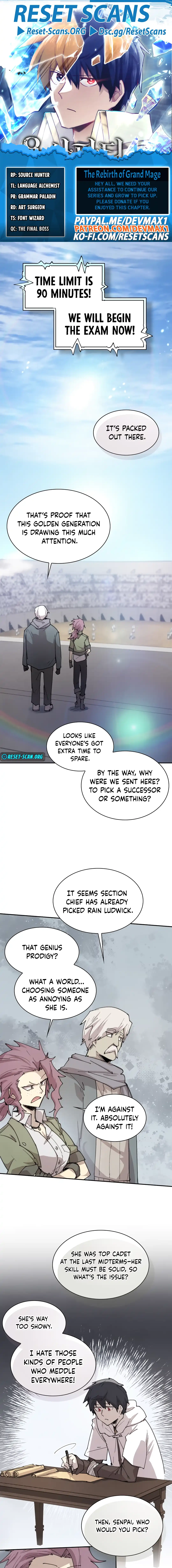 Read Reincarnation of the Hero Party's Grand Mage Manga Online