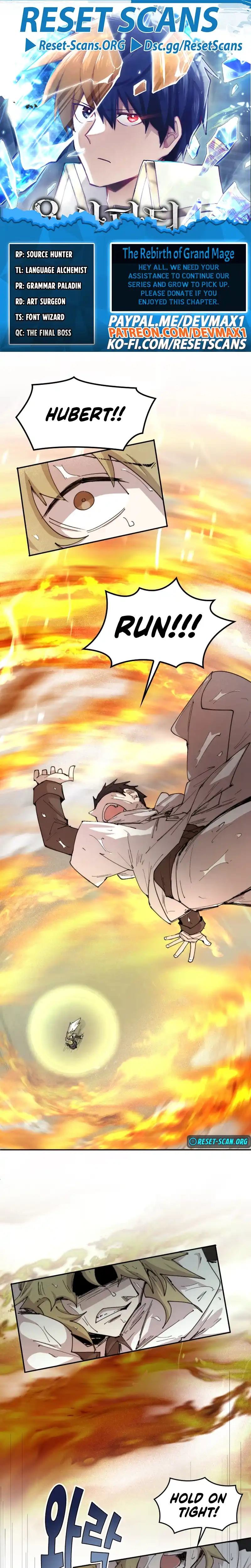 Read Reincarnation of the Hero Party's Grand Mage Manga Online