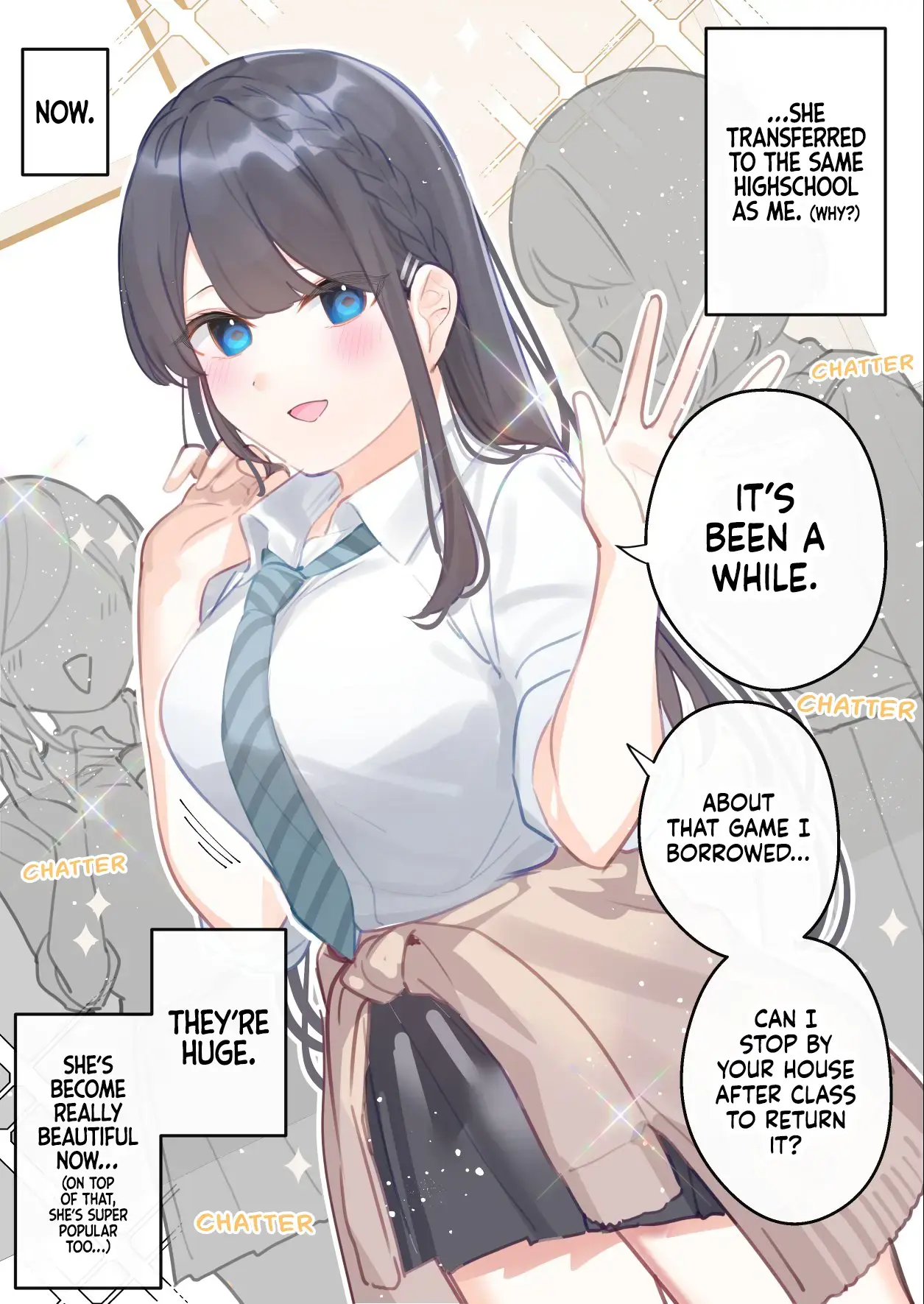 Read Reuniting With My Childhood Friend Whose Boobs Grew Big in Our 10 Years Apart Manga Online