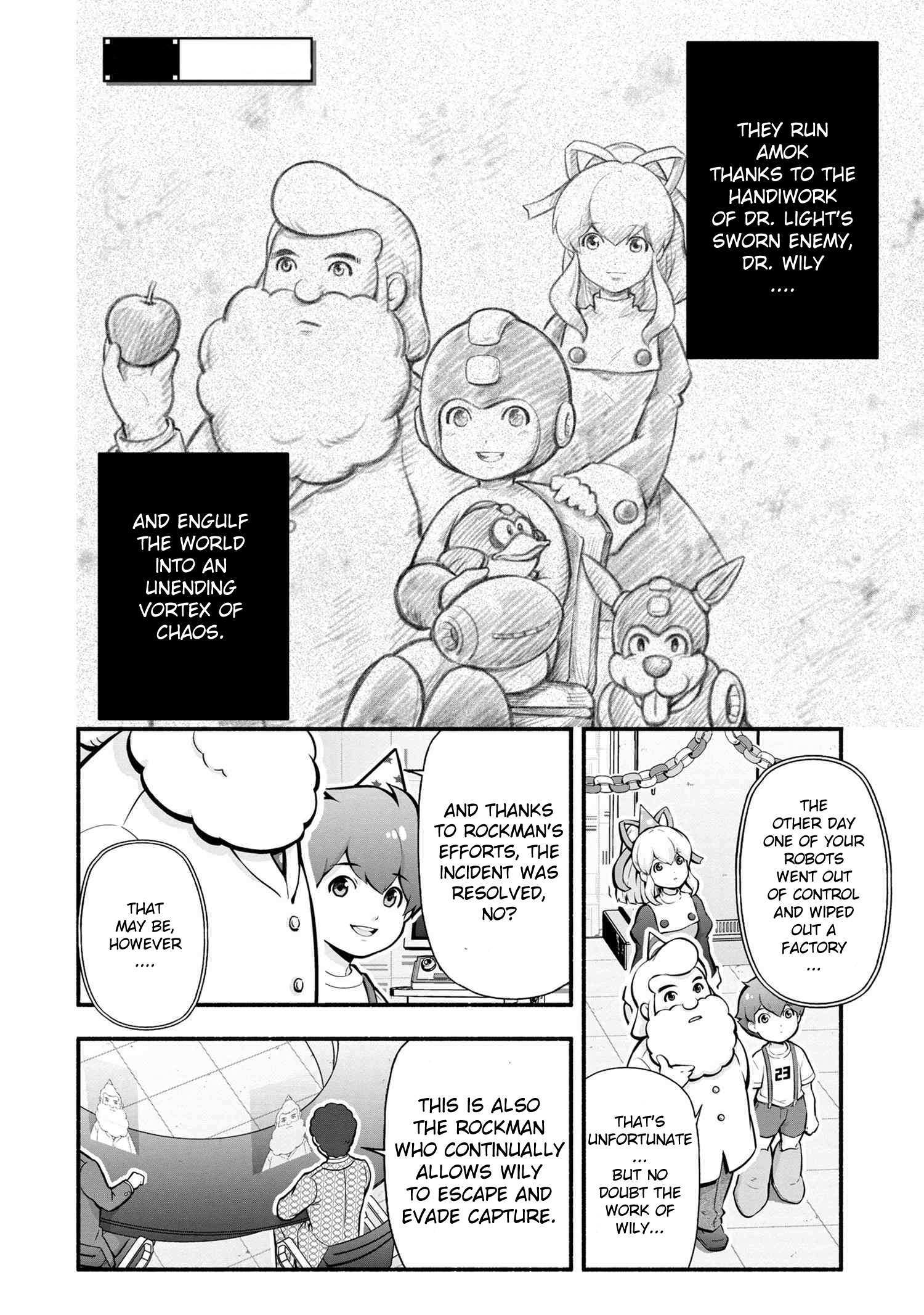 Read Rockman-chan Manga Online