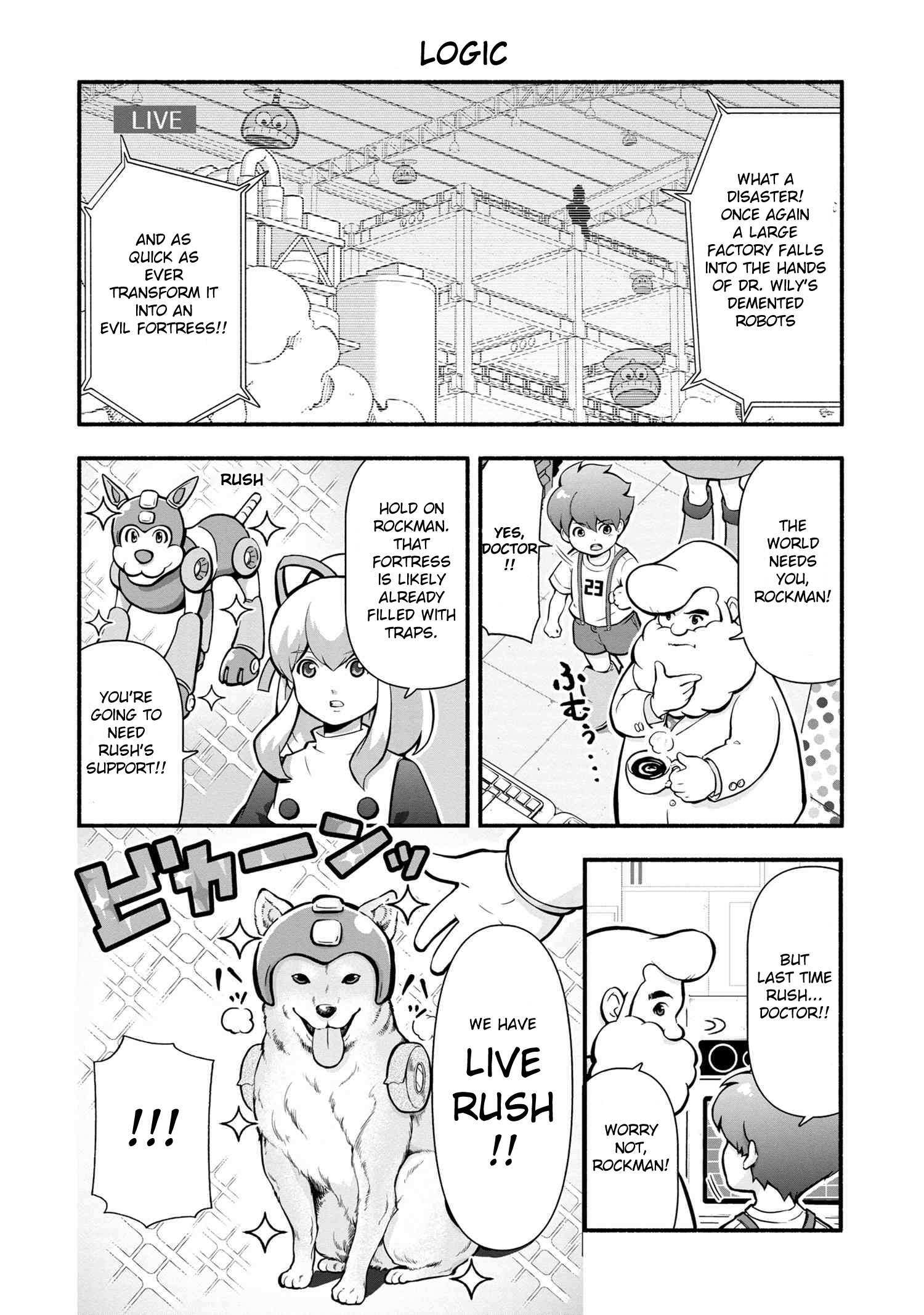 Read Rockman-chan Manga Online