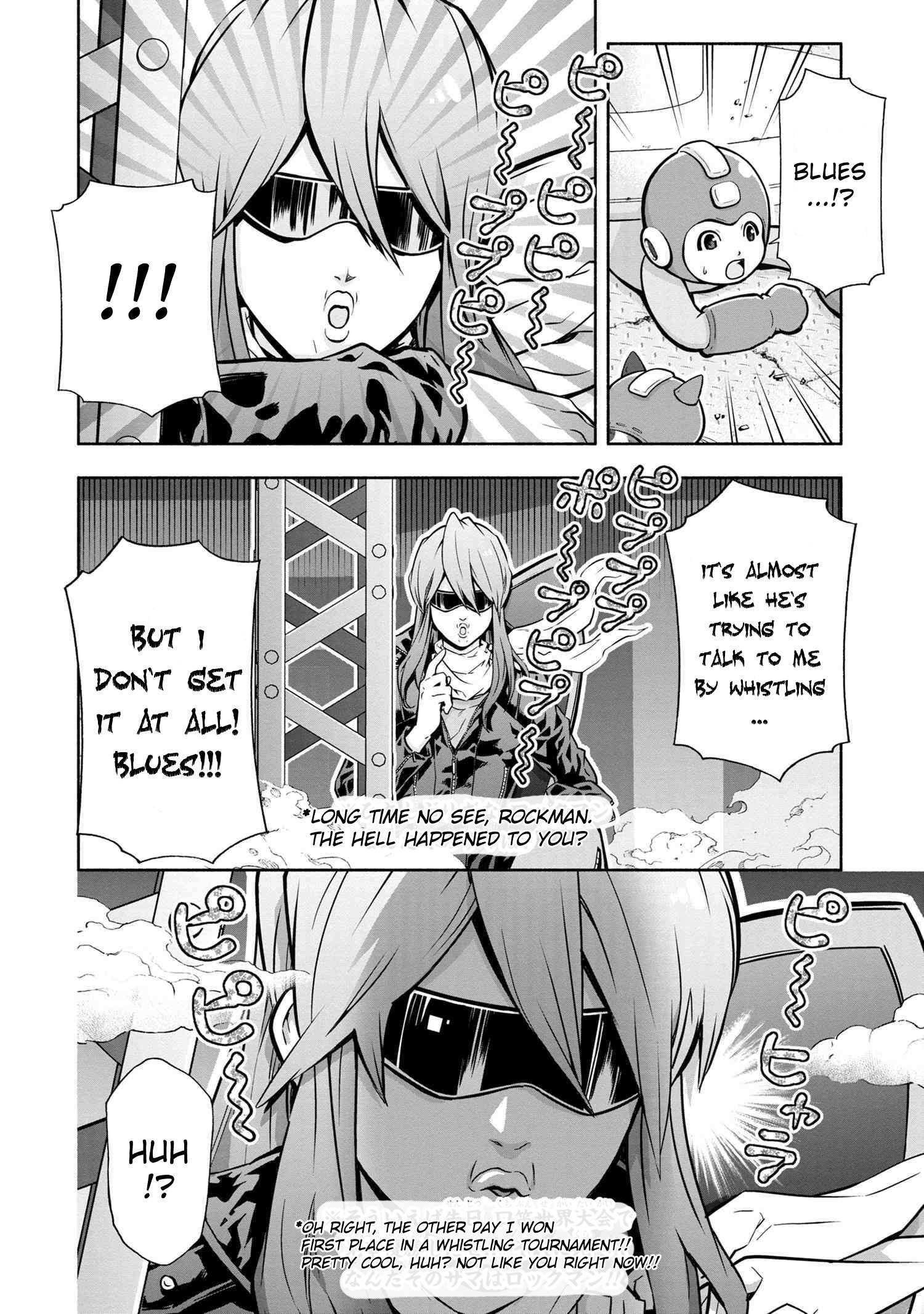 Read Rockman-chan Manga Online