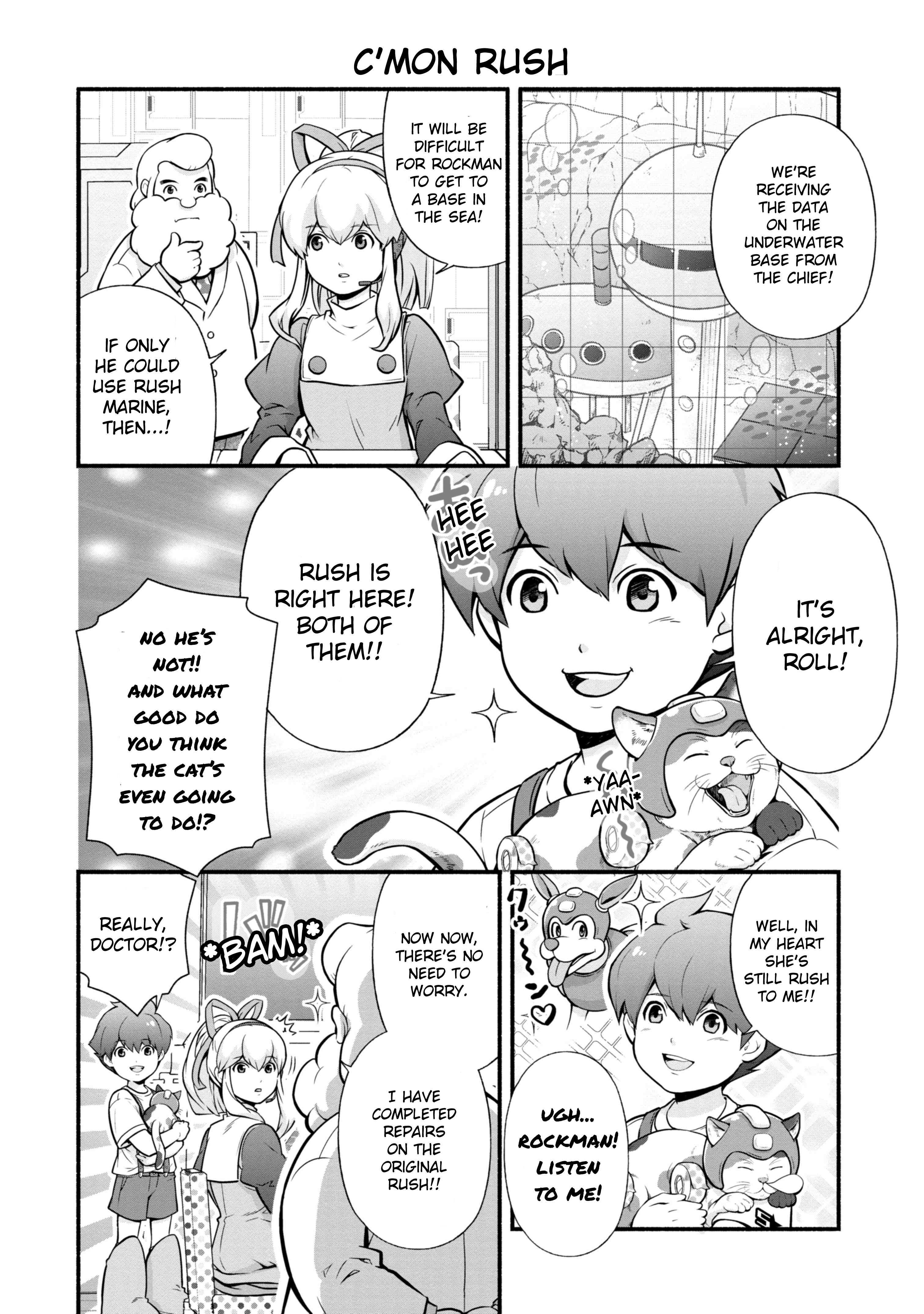 Read Rockman-chan Manga Online