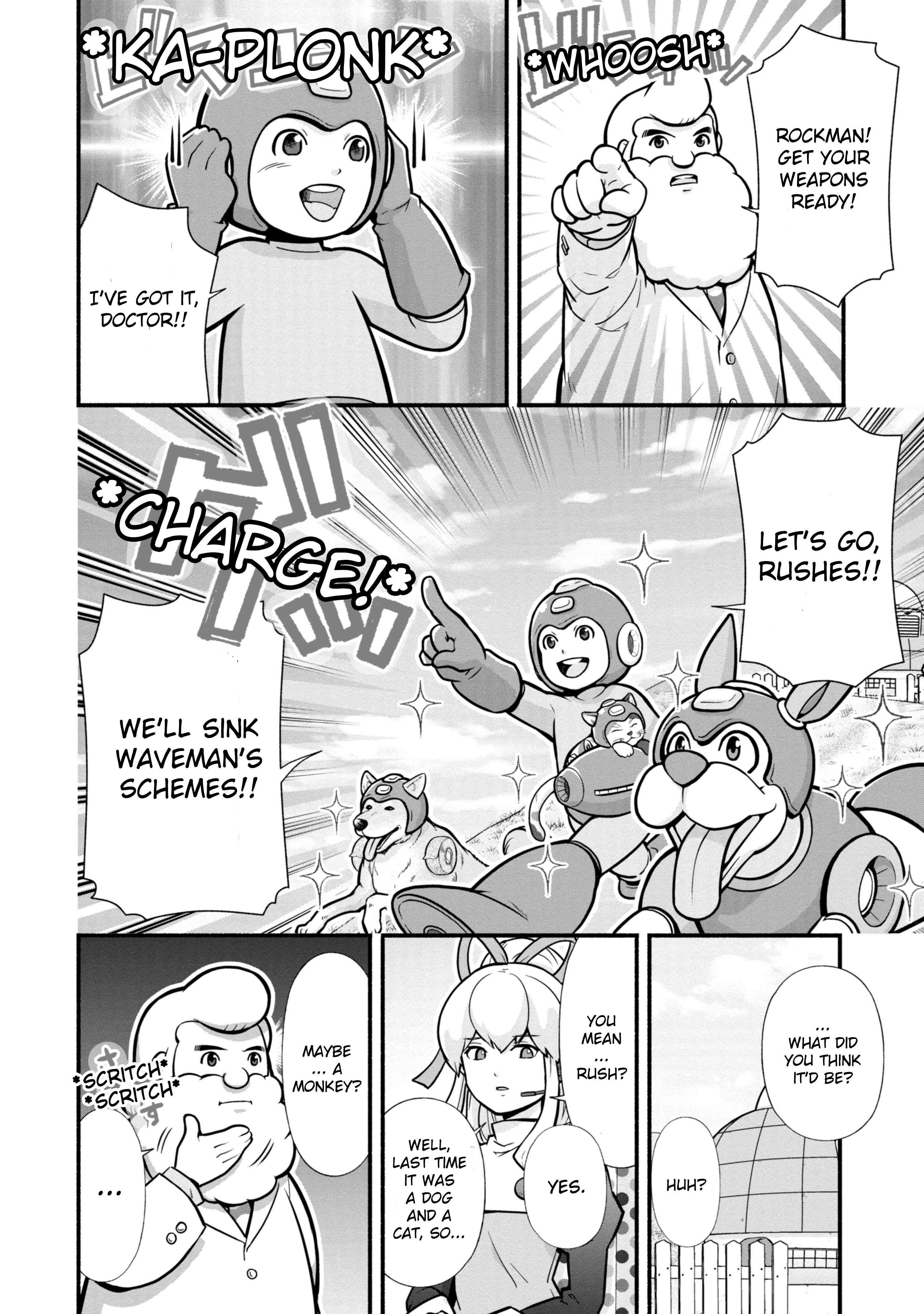 Read Rockman-chan Manga Online