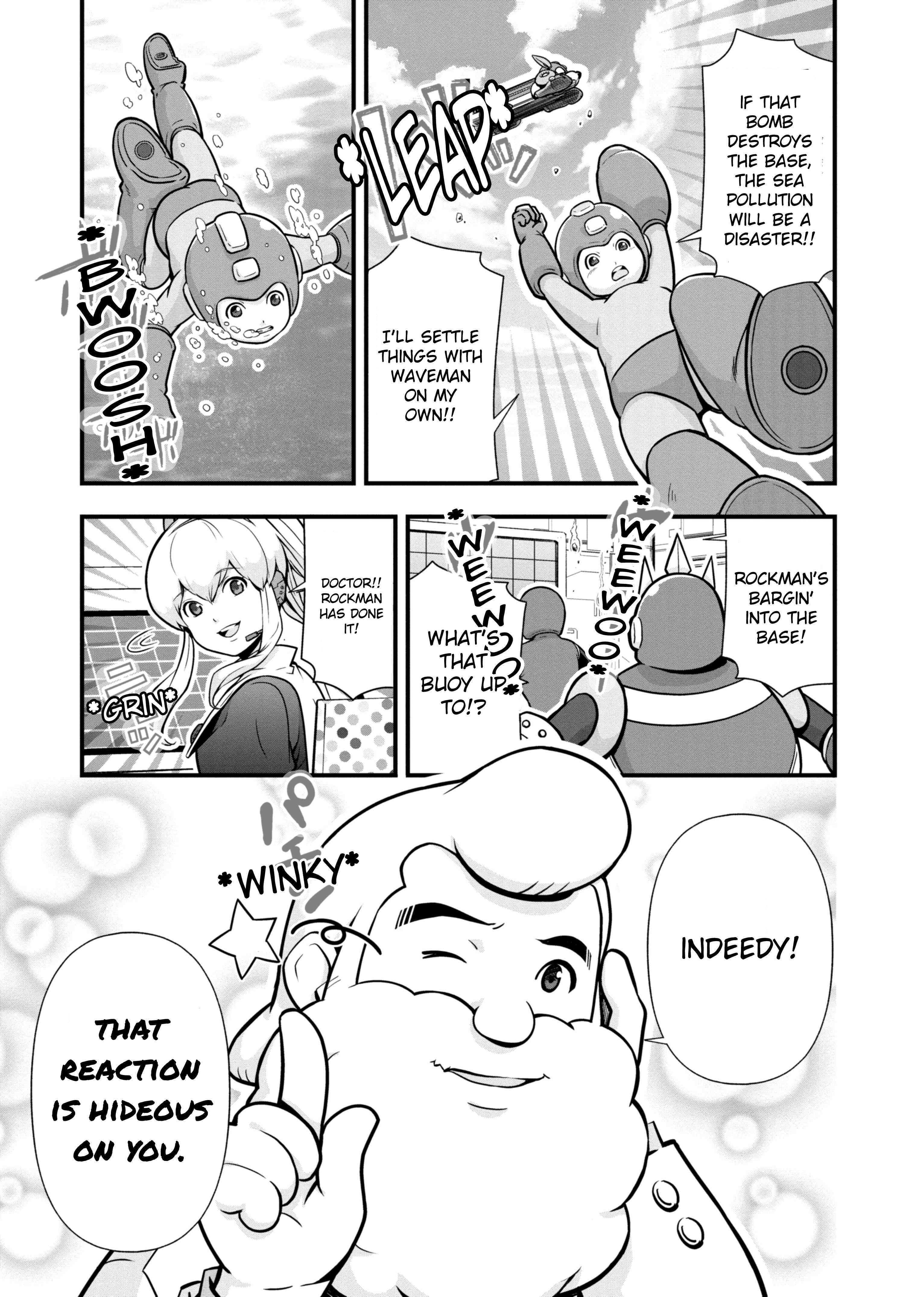 Read Rockman-chan Manga Online