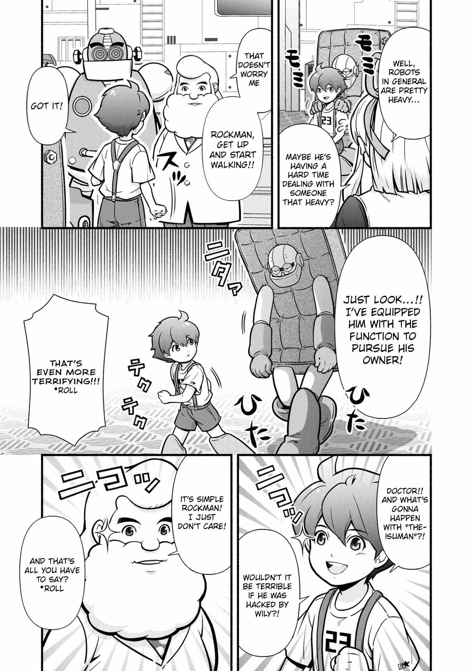 Read Rockman-chan Manga Online